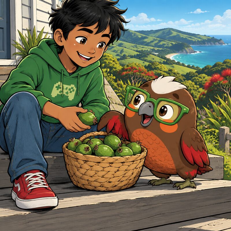 The same scene drawn in the Graphic novel style used for Years 6 to 9